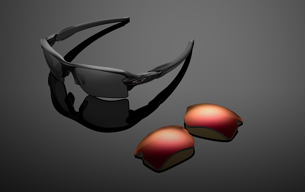 Holbrook™ Metal Prizm Sapphire Polarized Lenses, Matte Gunmetal Frame  Sunglasses