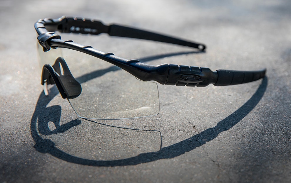 SI Shock Tube® Grey Polarized Lenses, Matte Black Frame Sunglasses 